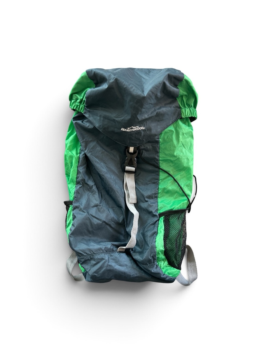 Adventuridge Green & Gray Lightweight packable backpack